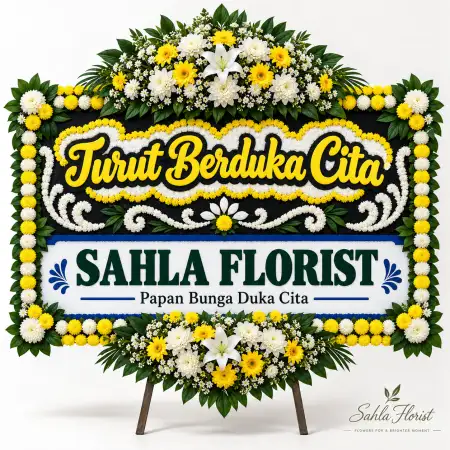 Papan Bunga Duka Pasar Rebo